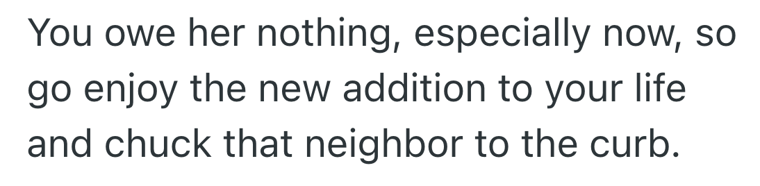 Screenshot 2025 07 07 at 12.55.46 AM Her Neighbor Acted Supportive, But She Actually Wasnt And Then Guilt Tripped Her For Not Telling Her She Gave Birth